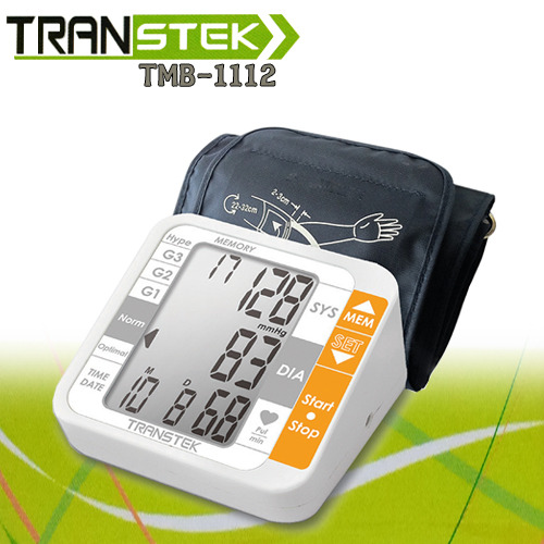 TRANSTEK 상박혈압계 TMB-1112 트랜스텍 혈압측정기 부정맥감지기능 가정용혈압계