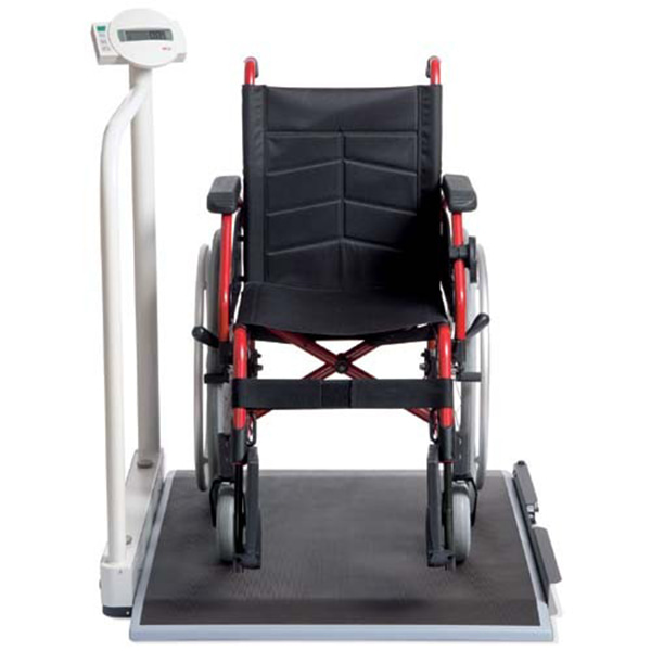 SECA 676 다기능 이동용 휠체어 저울 전자저울 최대 360kg