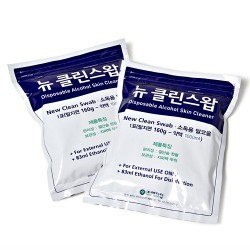 메디탑 뉴클린스왑 지퍼백 160g/알콜솜