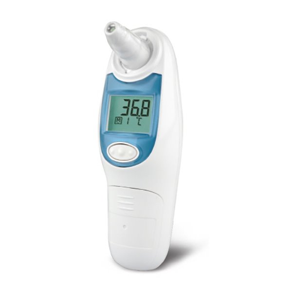 [FDA승인] FORA 적외선 귀 체온계 IR18 귀체온계 발열체크 의료기기 체온측정 원버튼측정 기록저장 고온표시 방수프로브 자동꺼짐 보관케이스